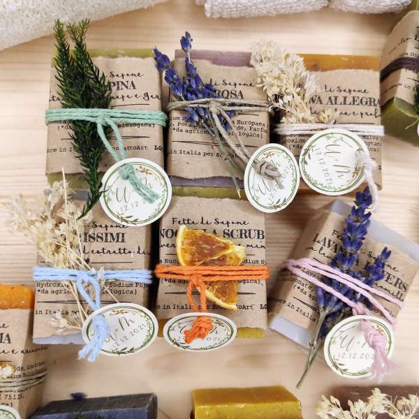 segnaposto sapone artigianale profumato ecofattoart